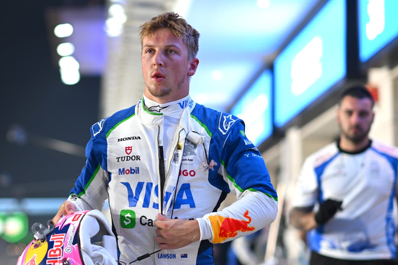 Liam Lawson (Racing Bulls).
