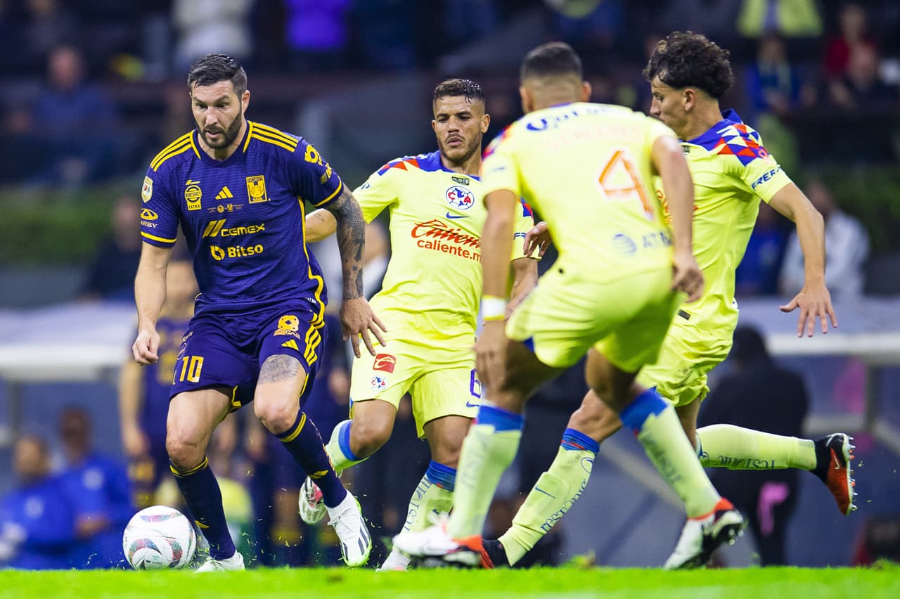 América vs. Tigres | Final Apertura 2023 | Marcador global de 4-1 a favor de las Águilas.