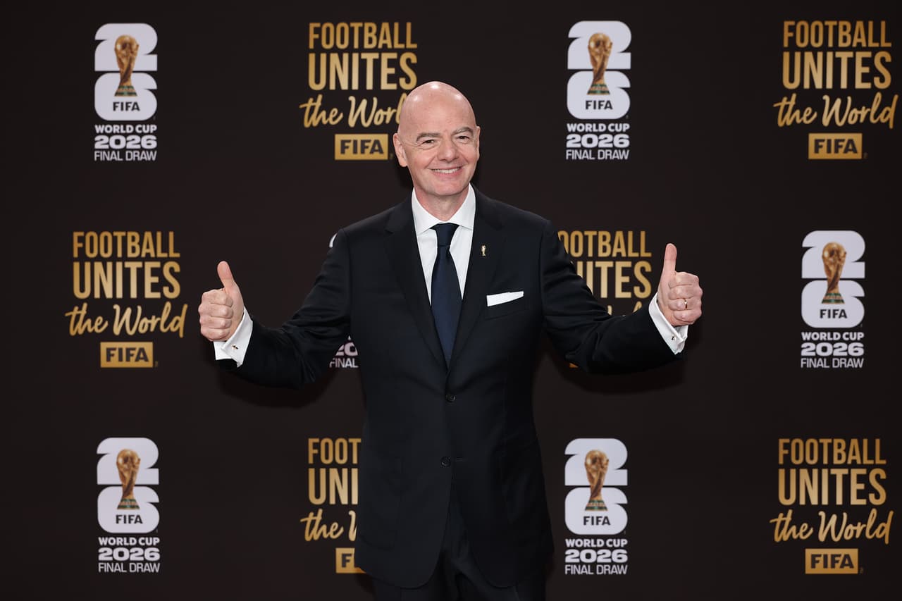 Gianni Infantino, presidente de la FIFA.