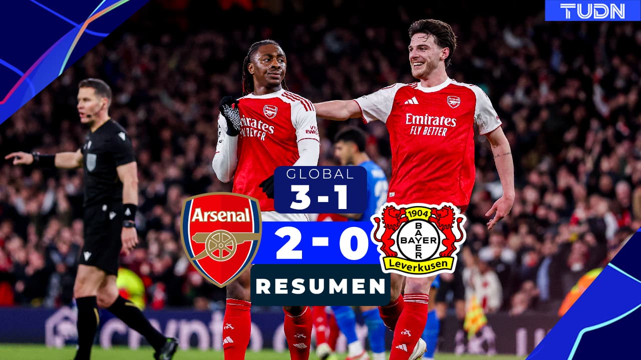 Arsenal descifra al Leverkusen y avanza a Cuartos de Champions