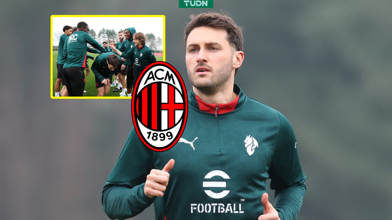 Santiago Gimenez vuelve a entrenar con Milan de cara al Mundial 2026