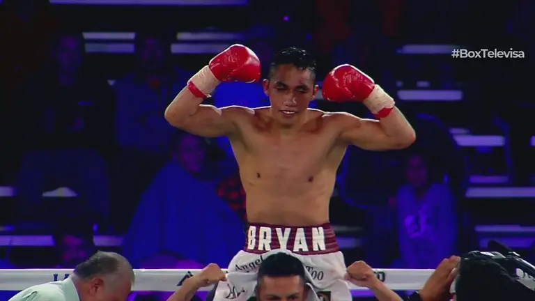 Bryan Destructor Mercado gana por nocaut técnico TUDN Boxeo TUDN