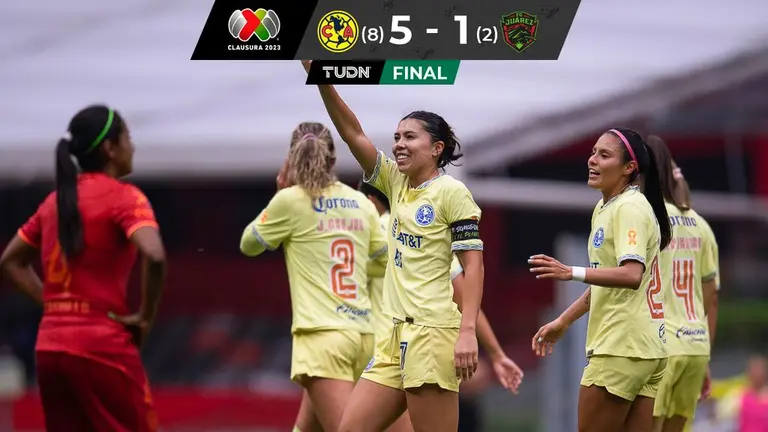 Am Rica Femenil Golea Bravas Fc Ju Rez En El Global Y Avanza A