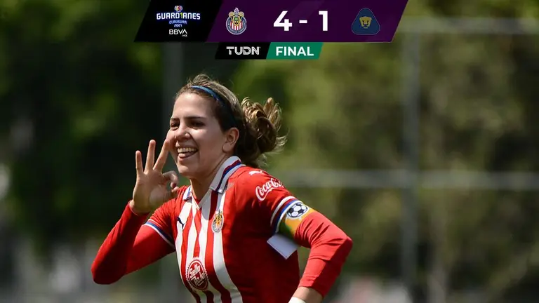 Chivas Femenil Golea A Pumas Y Avanza A La Liguilla Tudn Liga Mx