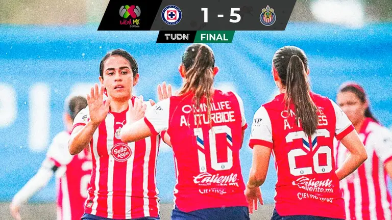 Chivas Femenil Logra Tercera Victoria Al Hilo Con Goleada Sobre El Cruz