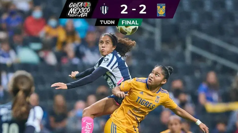 Rayadas 2 2 Tigres Final Liga BBVA MX Femenil Goles Resultado Y