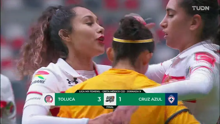 Resumen Toluca Femenil Se Da Un Fest N Y Doblega A Cruz Azul