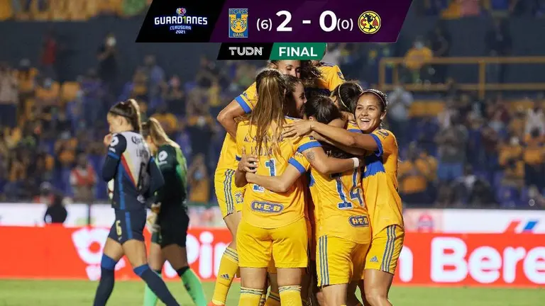 Tigres Am Rica Liga Bbva Femenil Mx Video Goles Y Resumen Tudn