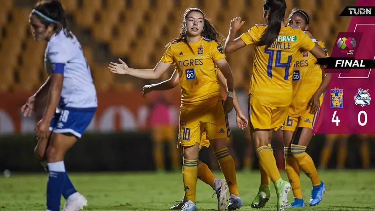 Tigres Golea 4 0 A Puebla Y Recupera La Sonrisa En La Liga MX Femenil