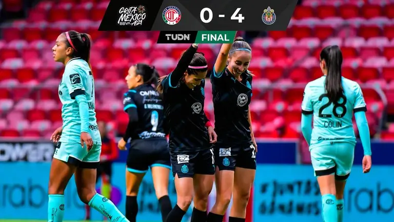 Toluca Chivas Liga Bbva Femenil Mx Grita M Xico Bbva A Goles