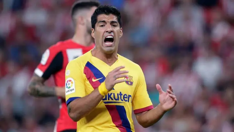 Barcelona Confirma Lesi N De Luis Su Rez Sufrida En El Encuentro Ante