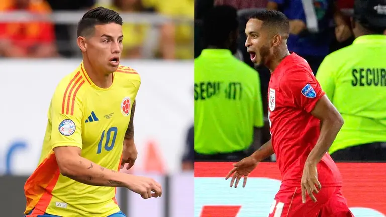 Colombia vs Panamá Horario y dónde ver partido de Cuartos de Final de