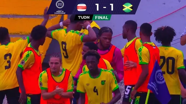 Resumen Jamaica Le Arrebata El Empate A Costa Rica En Premundial Sub