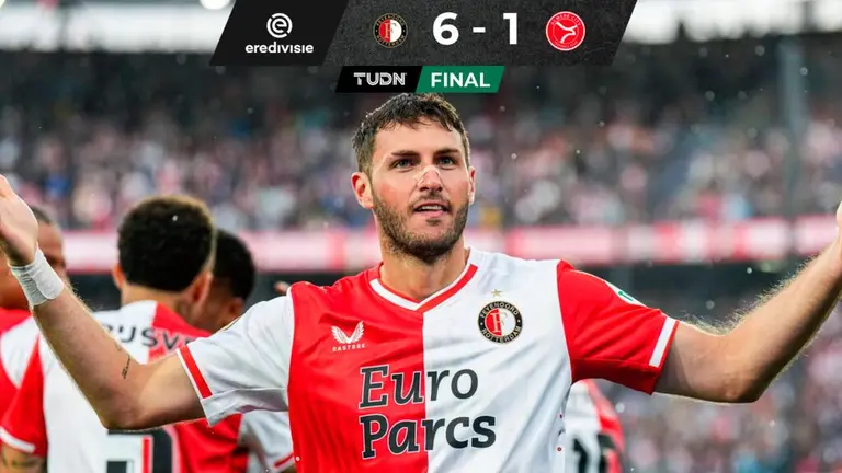 Santiago Gim Nez Anota Dos Goles En El Triunfo De Feyenoord Sobre