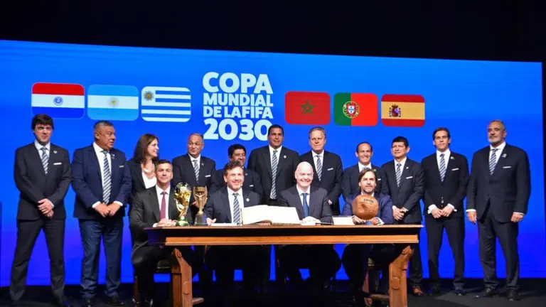 Fifa Y Conmebol Rubrican Primera Acta Del Mundial Tudn F Tbol Tudn