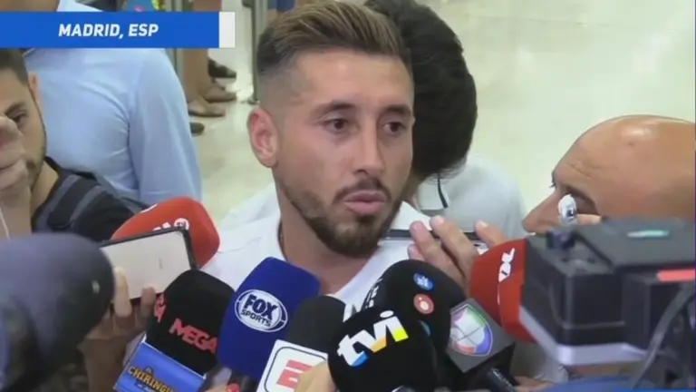 H Ctor Herrera Dio Sus Primeras Palabras Como Colchonero A Su Llegada A