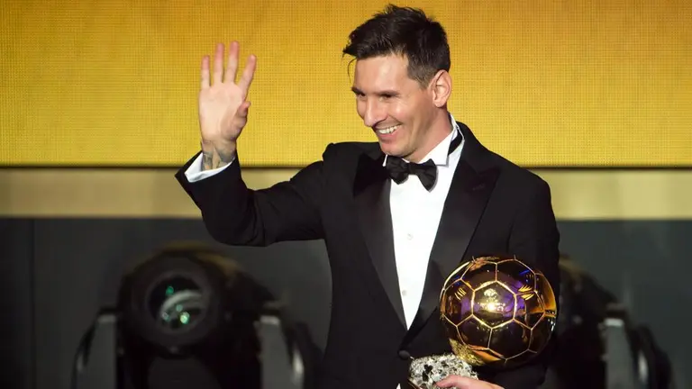 Hist Rico Lionel Messi Gana Su Sexto Bal N De Oro Tudn F Tbol Tudn