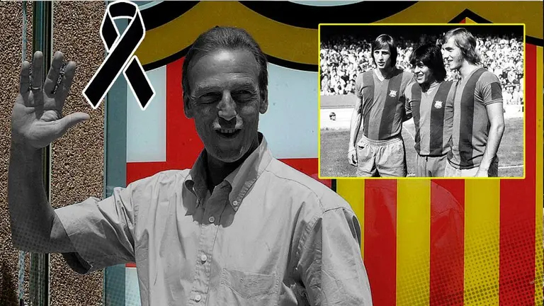 Johan Neeskens leyenda del Ajax y del Barcelona fallece a los 73 años