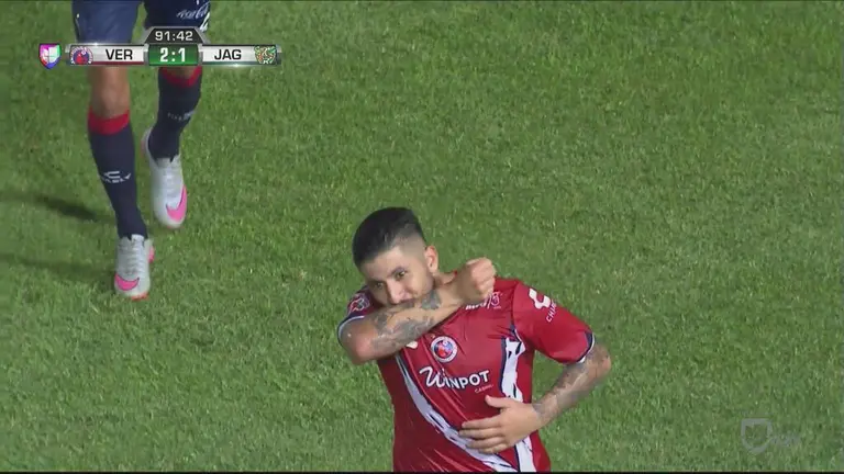 Juan Ngel Albin Le Da El Triunfo A Veracruz Con Gol De Ltimo Minuto