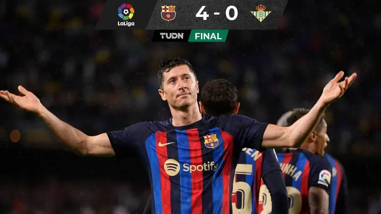 El Barça recupera confianza con nueva goleada y debut histórico TUDN