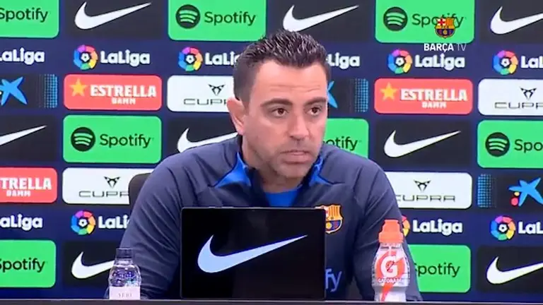 Xavi Recuerda Que Bar A A N No Ha Ganado Laliga Y Habl De Su Apodo De