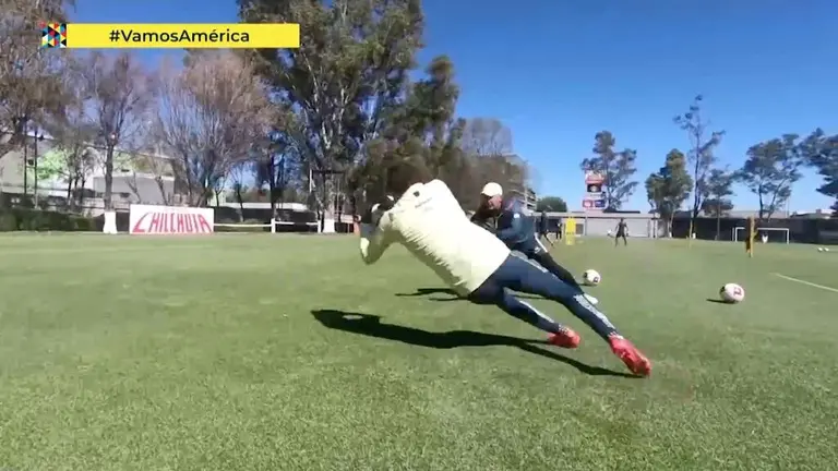 As Entrenan Los Porteros Del Am Rica En La Cuarentena Tudn Liga Mx