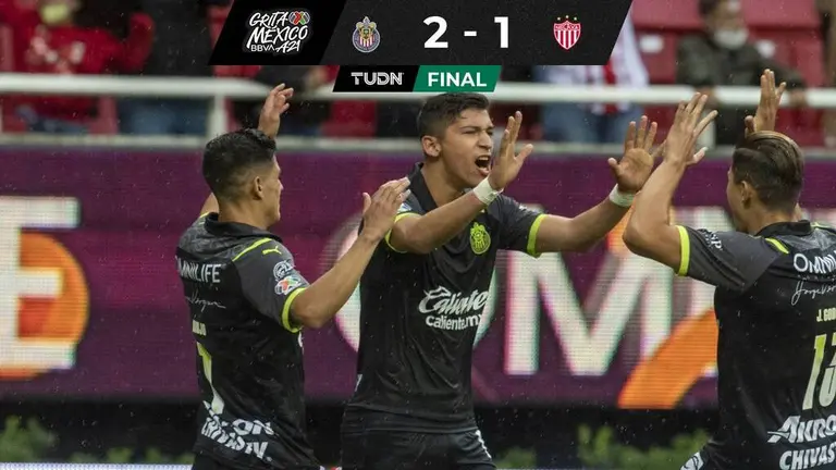 Chivas Necaxa Grita M Xico Bbva A Goles Resultado Y Resumen