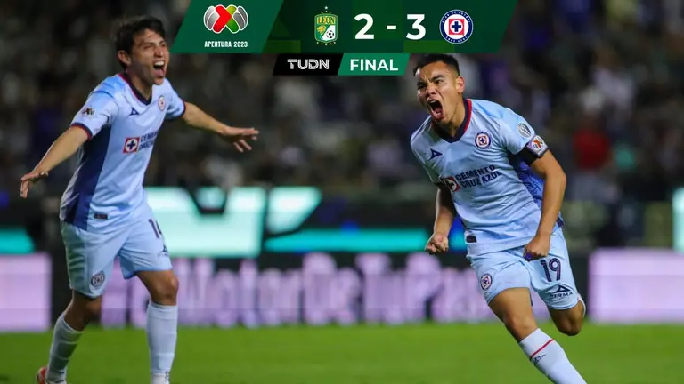 Cruz Azul Vence Al Le N Y Sostiene La Cima Del Clausura Tudn