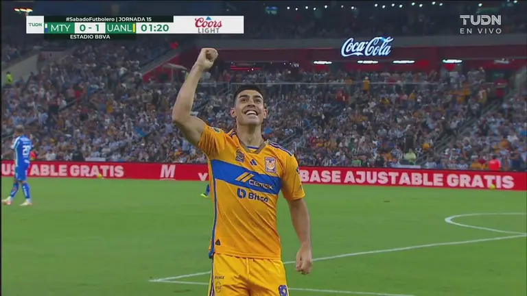 Gol De Vestidor De Tigres Brunetta La Manda A Las Redes Tudn Liga