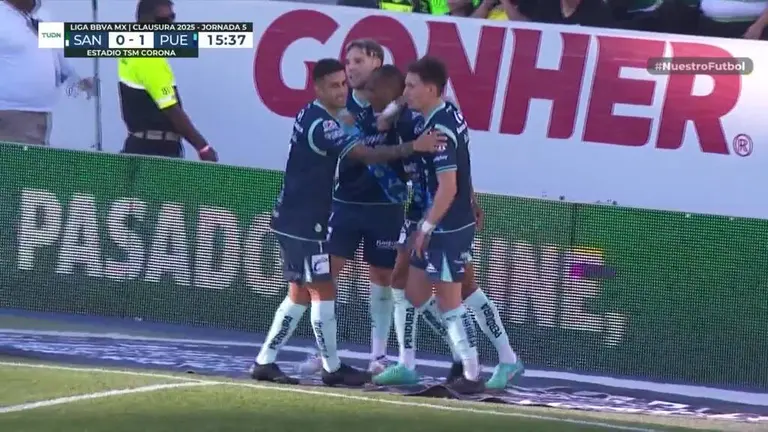 GOOOL Luis Quiñones anota para Puebla TUDN Liga MX TUDN