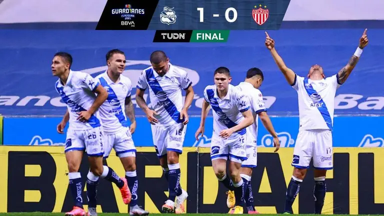 Puebla 1 0 Necaxa Guard1anes Clausura 2021 BBVA MX Goles Resultado Y