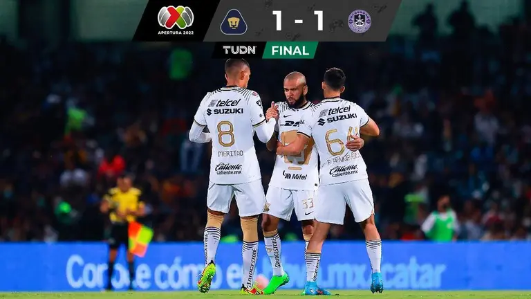 Pumas Mazatl N En Liga Mx Marcador Resumen Y Videos De Los Goles