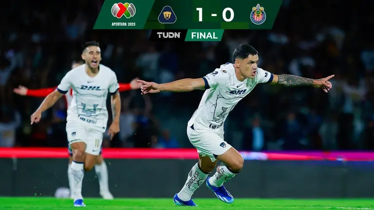 Resumen Pumas Rompe Su Mala Racha Y Vence A Chivas En Cu Tudn Liga