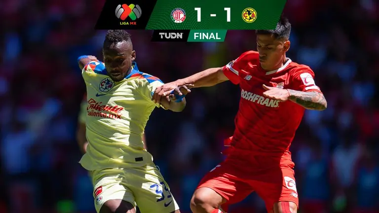 Toluca Am Rica Resumen Resultado Y Goles Del Partido De Liga Mx