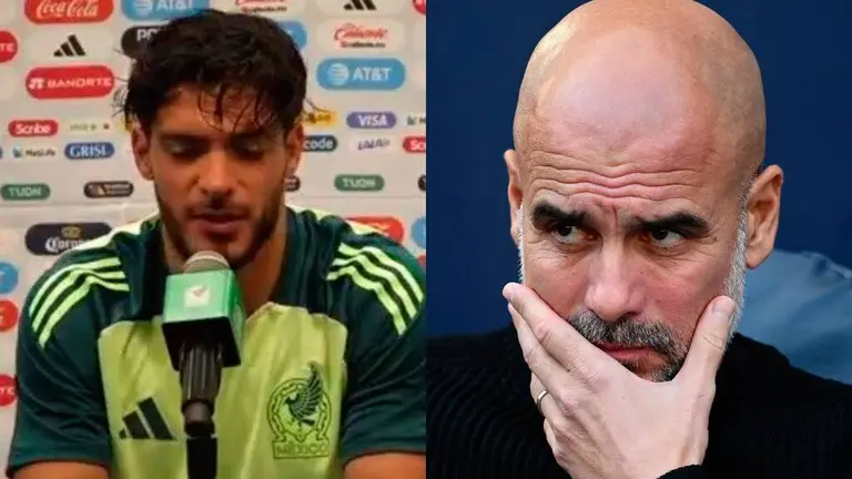 Raúl Jiménez revela lo que Pep Guardiola le dijo en su encuentro dentro