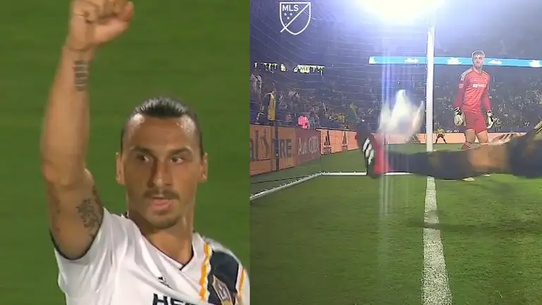 Con suspenso incluido Zlatan marca su gol 499 tras confirmación del