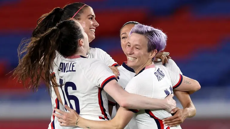 Megan Rapinoe Y Morgan Lideran Lista De Estados Unidos Para El Mundial