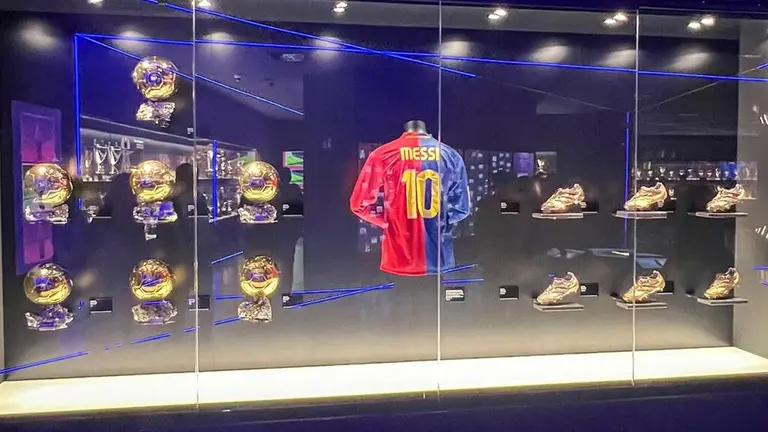 Museo del FC Barcelona sorprende por exhibir el octavo Balón de Oro de