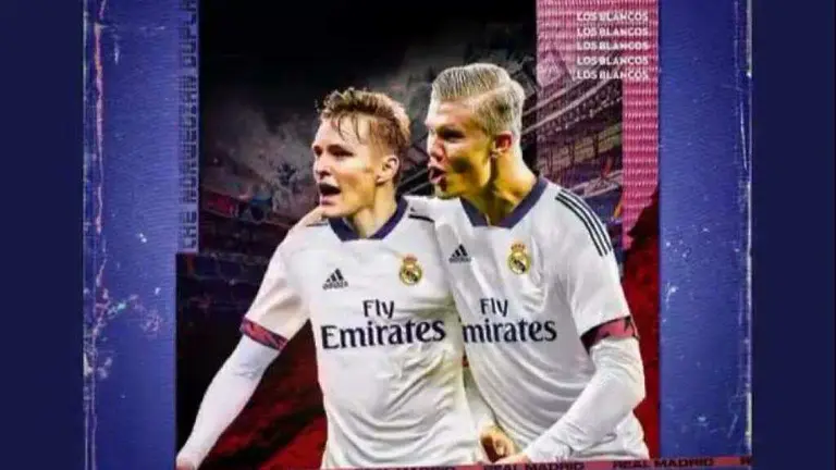 Odegaard Muestra Que Se Ve En El Madrid Haciendo Dupla Con Haaland