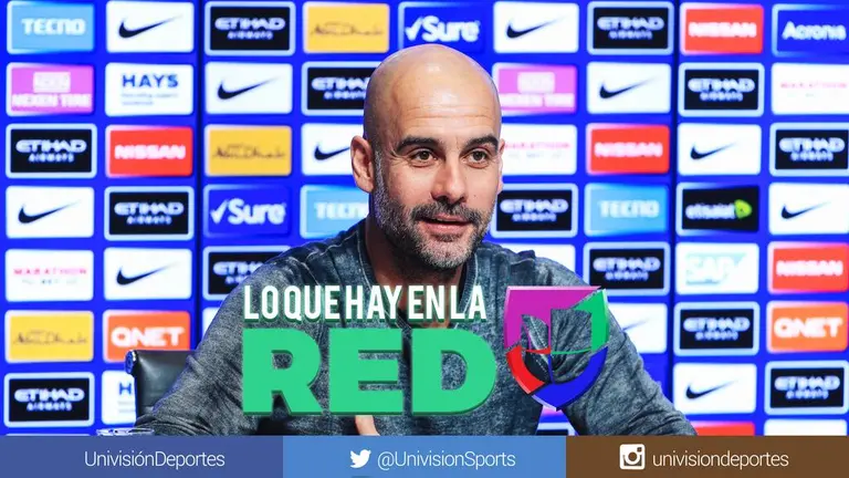 Pep Guardiola descubre que Benjamín Mendy está en Hong Kong y su cara