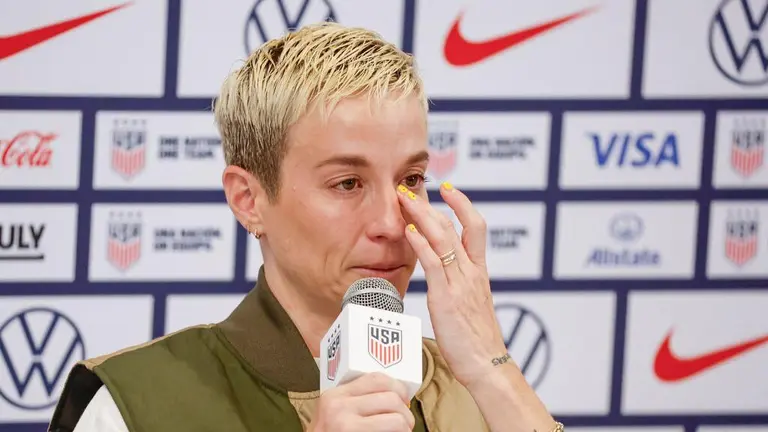 Rapinoe se retira del Team USA entre lágrimas Es un comienzo TUDN