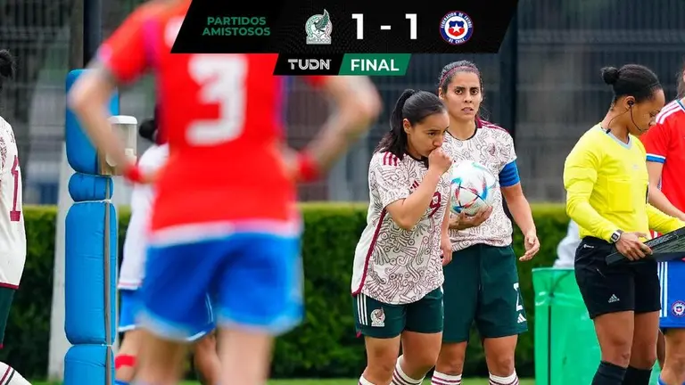 Resumen Picoso empate de México ante Chile en amistoso TUDN Fútbol