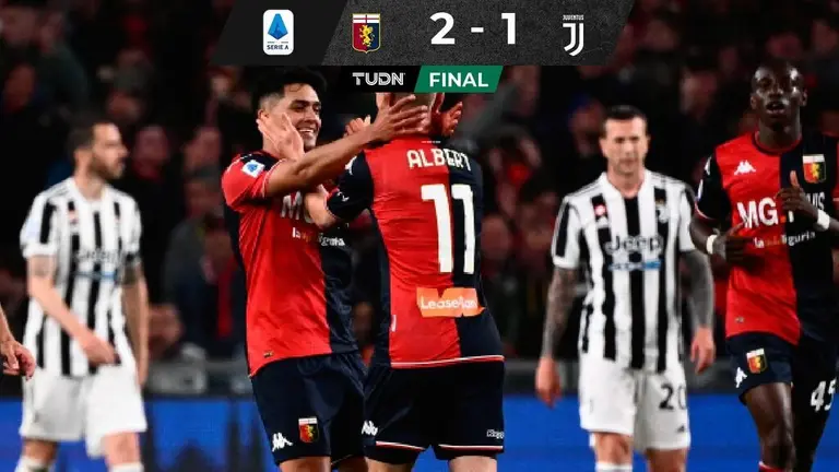 Genoa 2 1 Juventus Jornada 36 Serie A 2021 2022 Goles Resultado Y