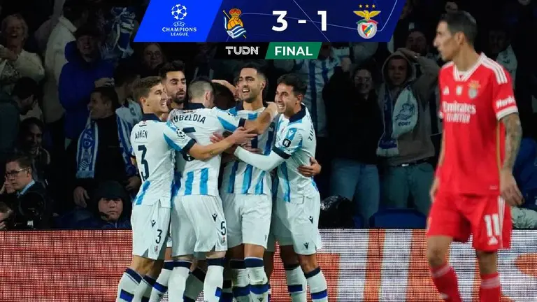 La Real Sociedad Vence Al Benfica Y Se Mete Los Octavos De Final TUDN