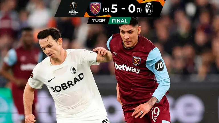 Edson Álvarez avanza en Europa League con goleada de West Ham 3 0 al