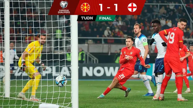 Resumen Macedonia Le Saca El Empate A Inglaterra TUDN UEFA Mundial