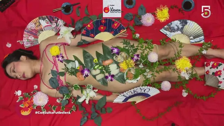 Nyotaimori el sushi corporal que sólo come la mafia japonesa TUDN