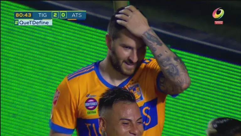 Gol André Pierre Gignac Tigres 2 0 Atlas Clausura 2018 TUDN Más