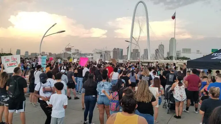 Realizan Vigilia En Honor A La Soldado Vanessa Guillen En La Ciudad De