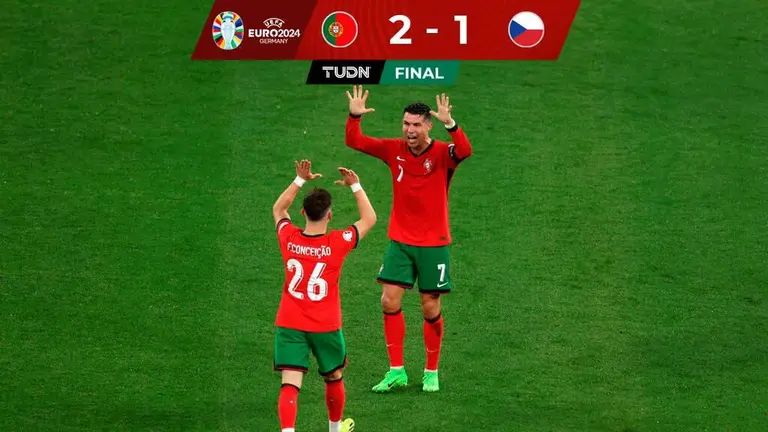 Portugal Rep Blica Checa Resumen Goles Y Resultado Eurocopa